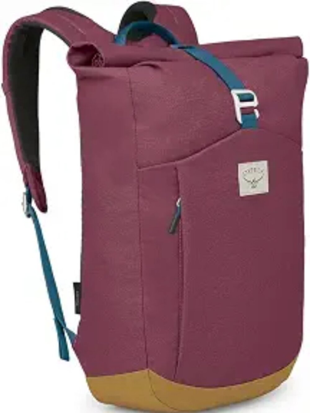 Osprey Arcane Roll Top Commuter Bag – 24L Laptop Backpack in Red and Brown NWT